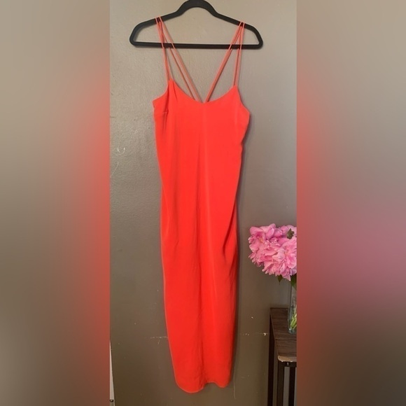 💐💐Like New💐💐Coral Maxi dress- Small - Picture 3 of 10